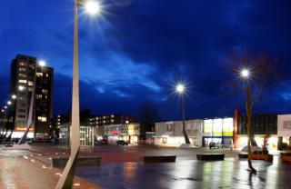 Lichtmasten Raadhuisplein Drachten