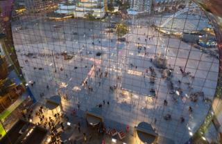 Kabelnetgevels Markthal Rotterdam