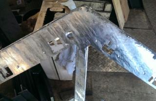 MMM 1e prototype frame detail