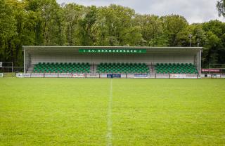 Hoofdtribune in Gramsbergen