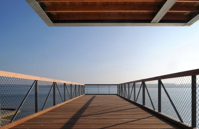 Loopbrug Plage de la Plate Taille