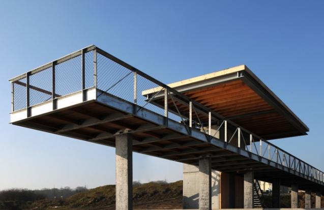 Loopbrug Plage de la Plate Taille