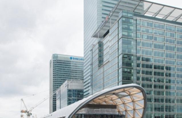 Crossrail Station Canary Wharf