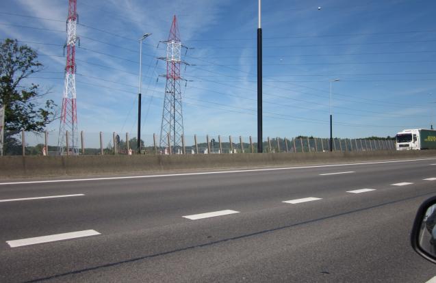 Geluidsschermen verkeerswisselaar Lummen