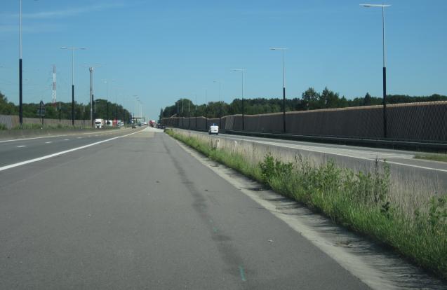 Geluidsschermen verkeerswisselaar Lummen