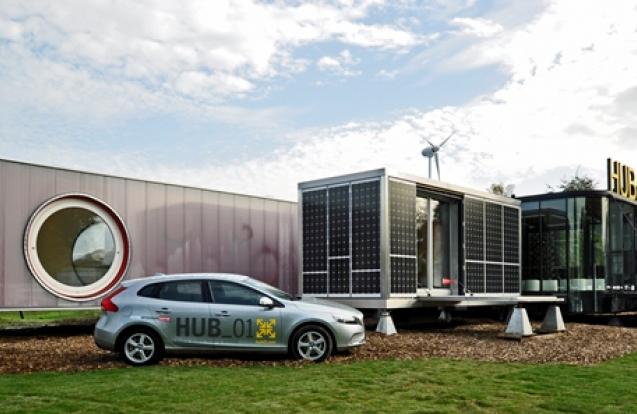 Mobile student housing terminal HUB_01