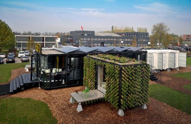Mobile student housing terminal HUB_01