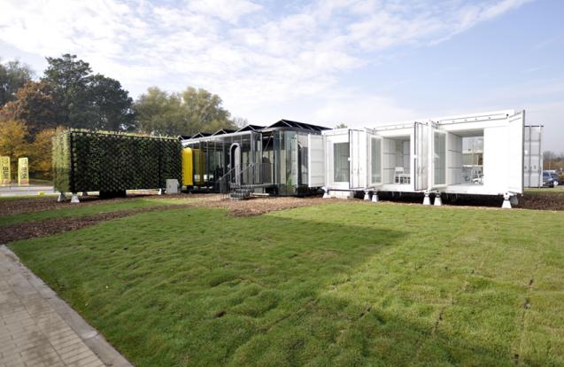 Mobile student housing terminal HUB_01