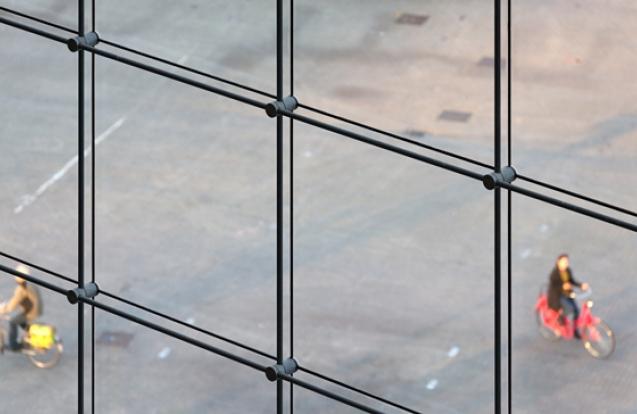 Kabelnetgevels Markthal Rotterdam