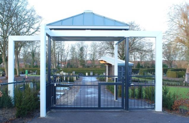 Poort begraafplaats Hattem