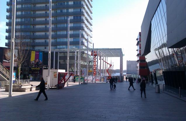 Luifel City Mall - blok 5