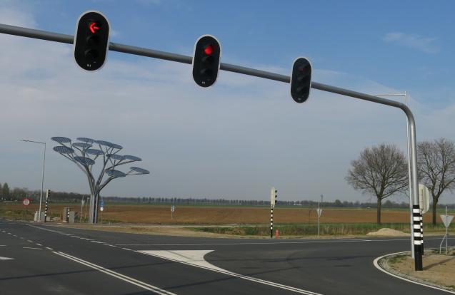 Bomen en bloemen Weg van de Toekomst