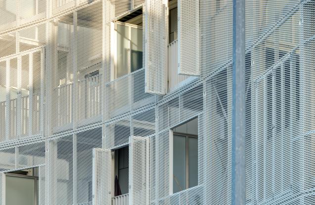 Passief sociaal woningbouwproject Gutenberg