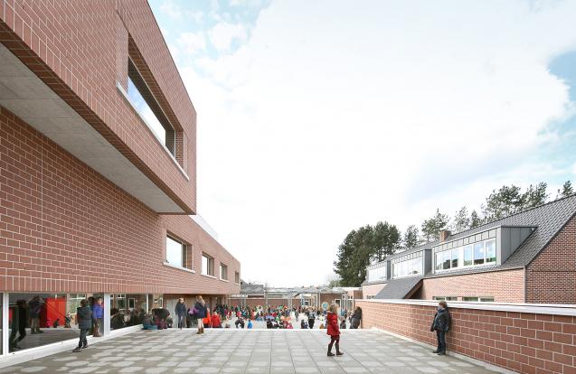 Luifel basisschool de Zonnebloem