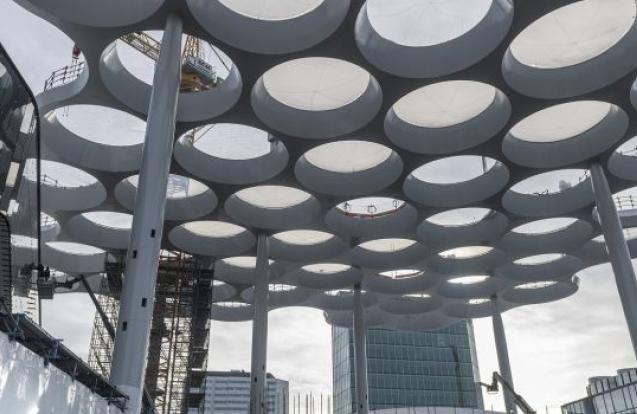 Luifel Stationsplein Utrecht