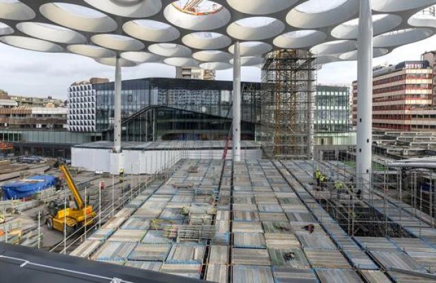 Luifel Stationsplein Utrecht