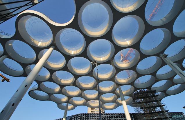 Luifel Stationsplein Utrecht