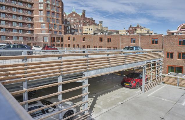 Modulaire parkeergarage Bataviahaven