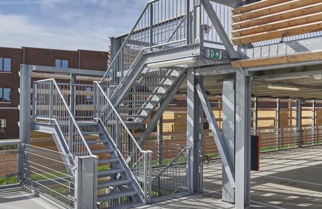 Modulaire parkeergarage Bataviahaven