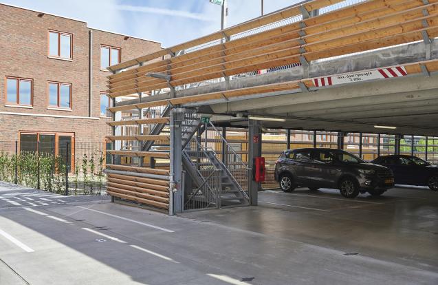 Modulaire parkeergarage Bataviahaven