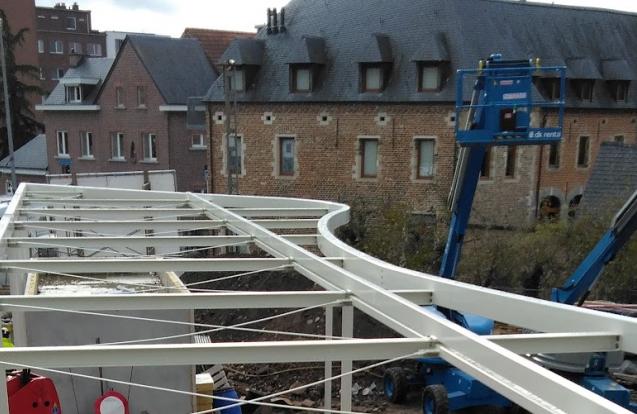 Luifel speelplaats Paridaens