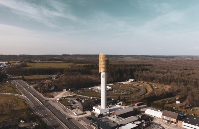 Nieuwe bovenkap voor de Famenne toren