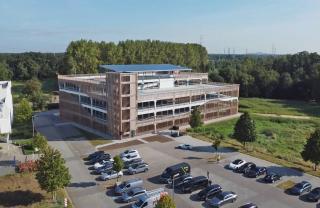 Circulair parkeergebouw Campus Diepenbeek