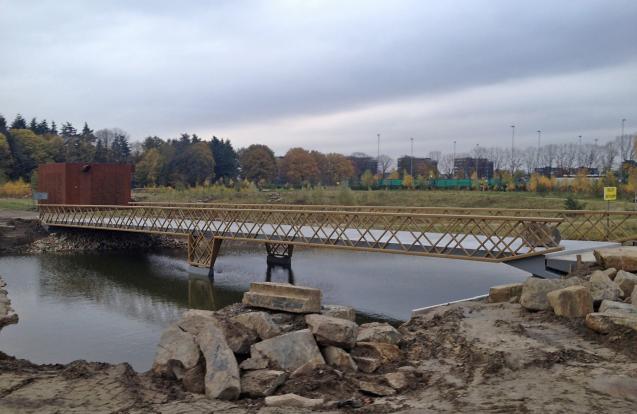 Passerelles et ponts du parc Meerland