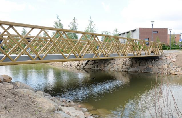Passerelles et ponts du parc Meerland