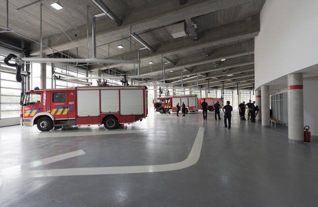 Caserne de pompiers SRI Charleroi