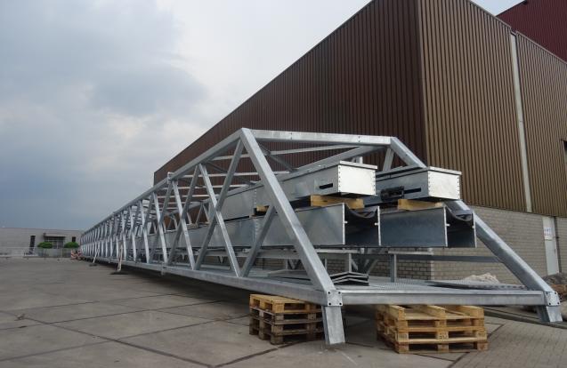 Passerelle de transport en altitude Fuite