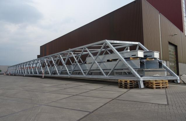 Passerelle de transport en altitude Fuite