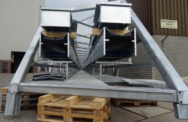 Passerelle de transport en altitude Fuite