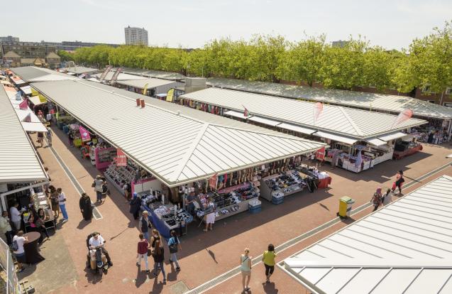 Etals marché Haagse Markt
