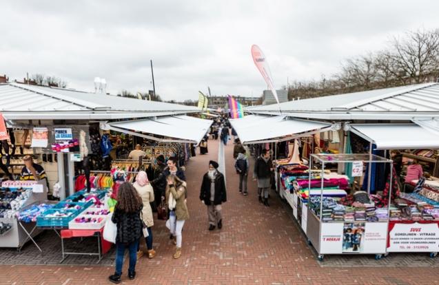 Etals marché Haagse Markt