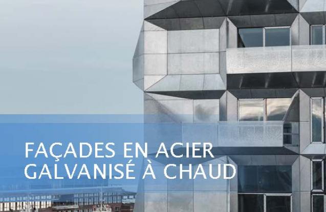 Façades en acier galvanisé à chaud