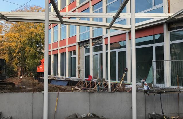Auvent pour l’institut Paridaens 