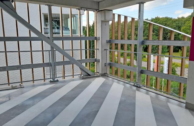 Circulair parkeergebouw Campus Diepenbeek